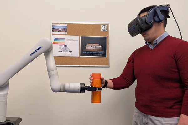 Virtual reality and psHRI